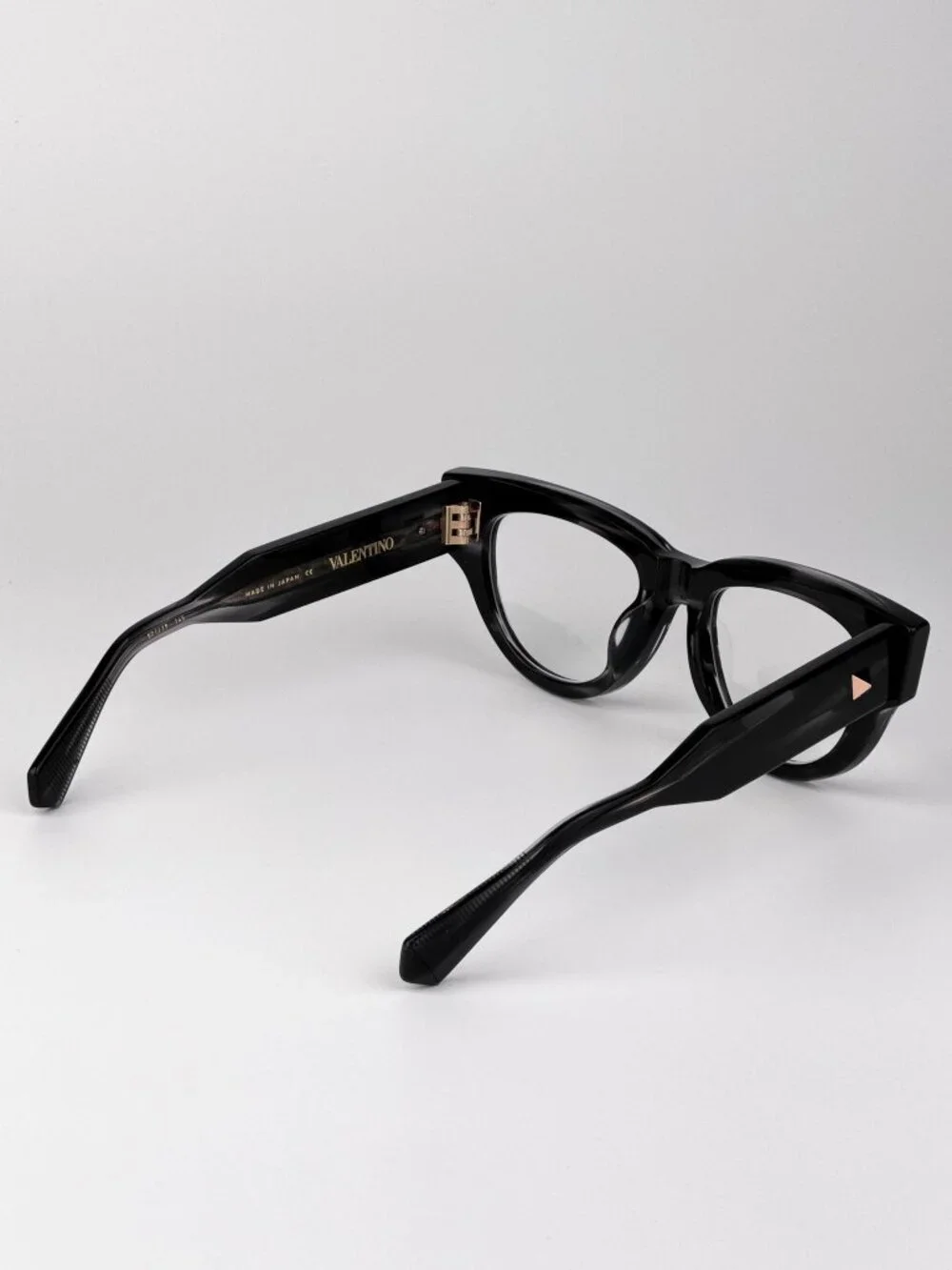 Valentino V-ESSENTIAL III VLX-125 A Cat Eye Eyeglasses – Black Swirl (Women)